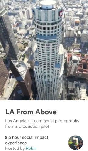 Experiences: Fly high over Los Angeles with Robin
