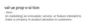 value proposition definition