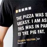 pizza yelp review becomes t-shirt